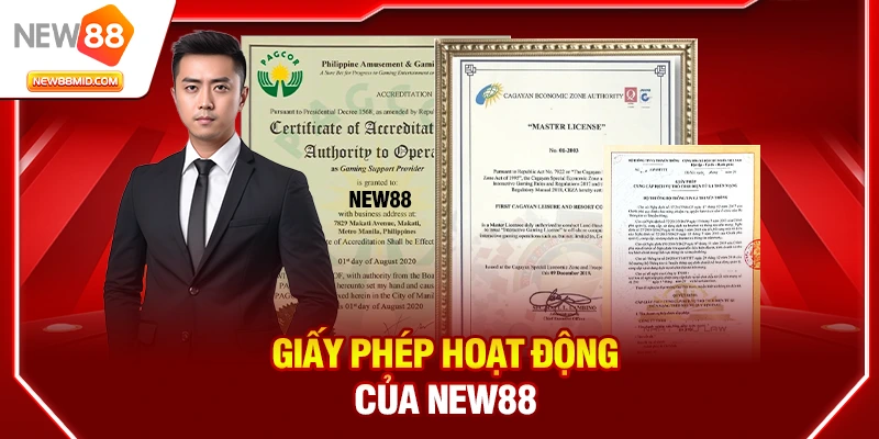 Giấy phép hoạt động New88 – Có Hợp Pháp & Uy Tín Không 2 Giấy phép hoạt động New88