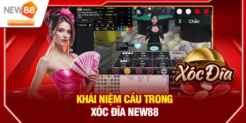 Xóc đĩa New88: Cách bắt cầu chẵn lẻ, đọc vị chuẩn dễ thắng 2 Khái niệm cầu trong xóc đĩa New88