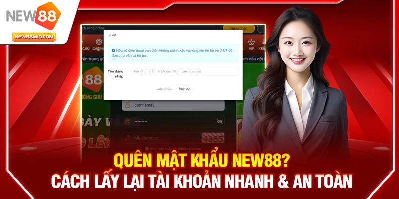 Quên mật khẩu New88