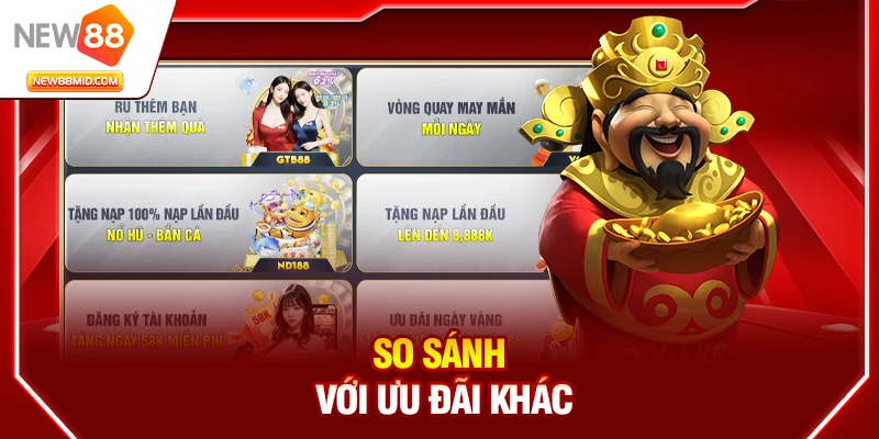 So sánh với ưu đãi khác